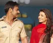 Ajay comes to Kajal Agarwal's rescue